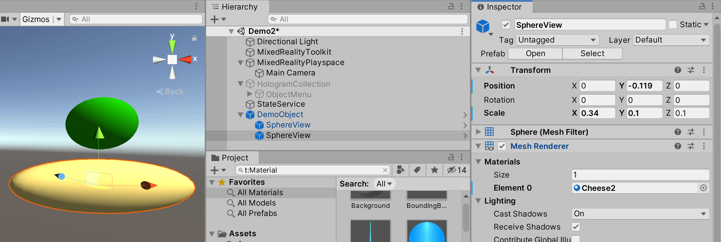 unity extract assets from prefab